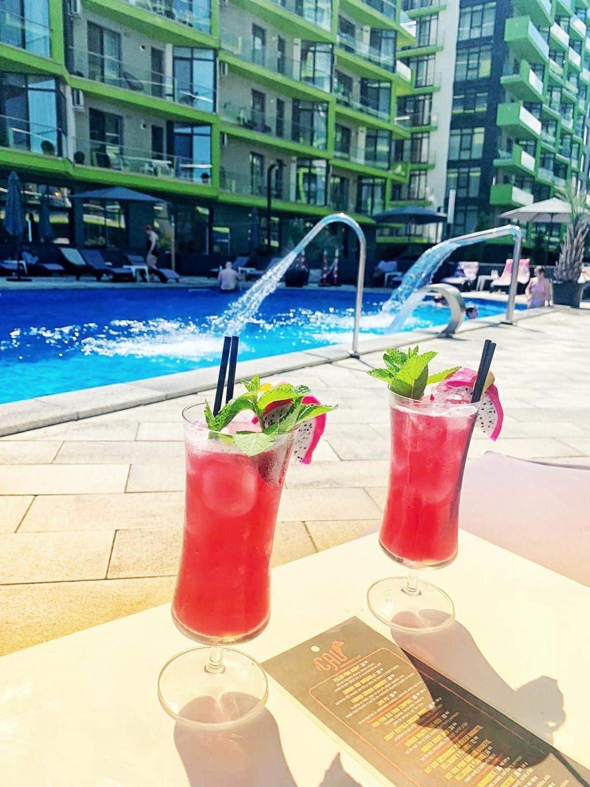 Apartament Rebeca Lux by Alezzi Beach Resort Năvodari Esterno foto